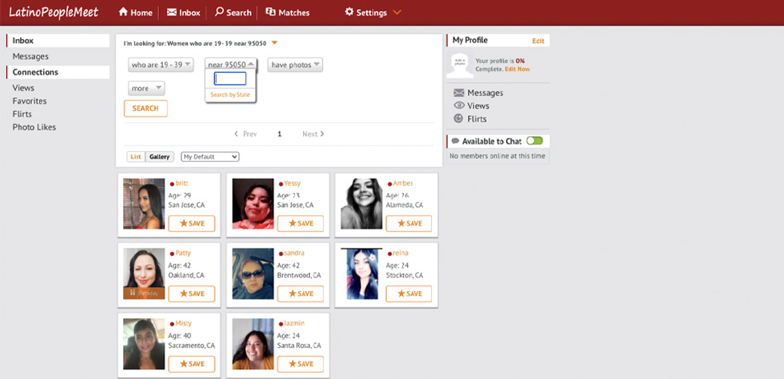 latinopeoplemeet search