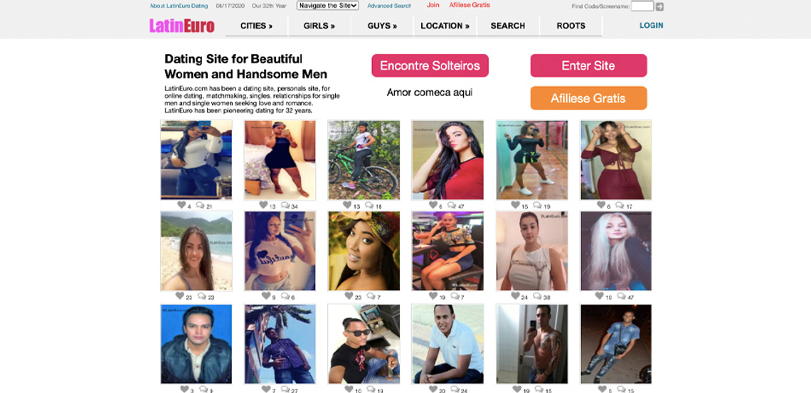 latineuro main page